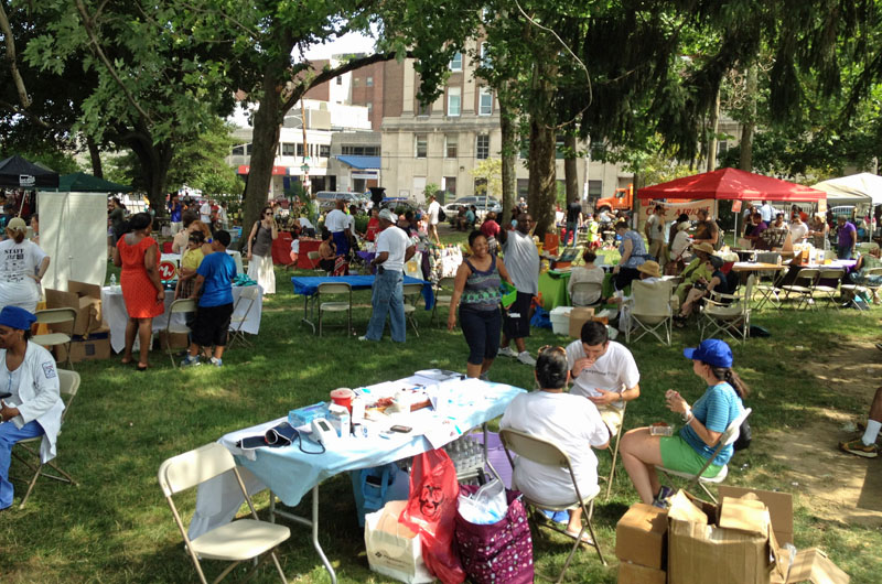 The Lancaster Ave. Jazz and Arts Festival is hosted annually by the People’s Emergency Center (PEC), a leading civic organization in the area.